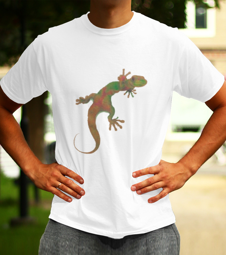 Yardsale Cool Gecko Psychedelic Vibe T-Shirt