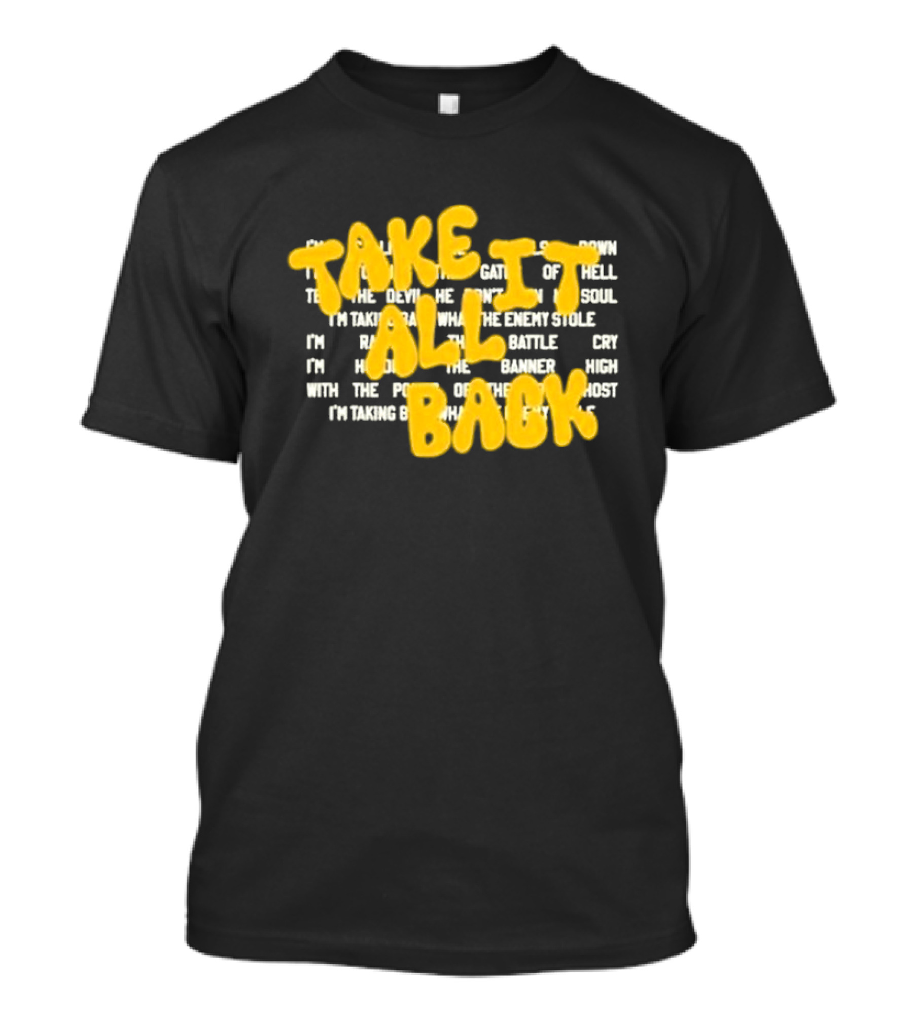 Tauren Wells Take It All Back Vintage I'm Raising The Battle Cry T-Shirt