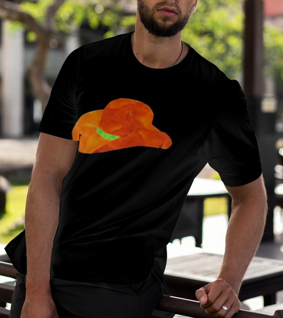 Halsey Yallsey Toddler Orange Cowboy Hat T-Shirt