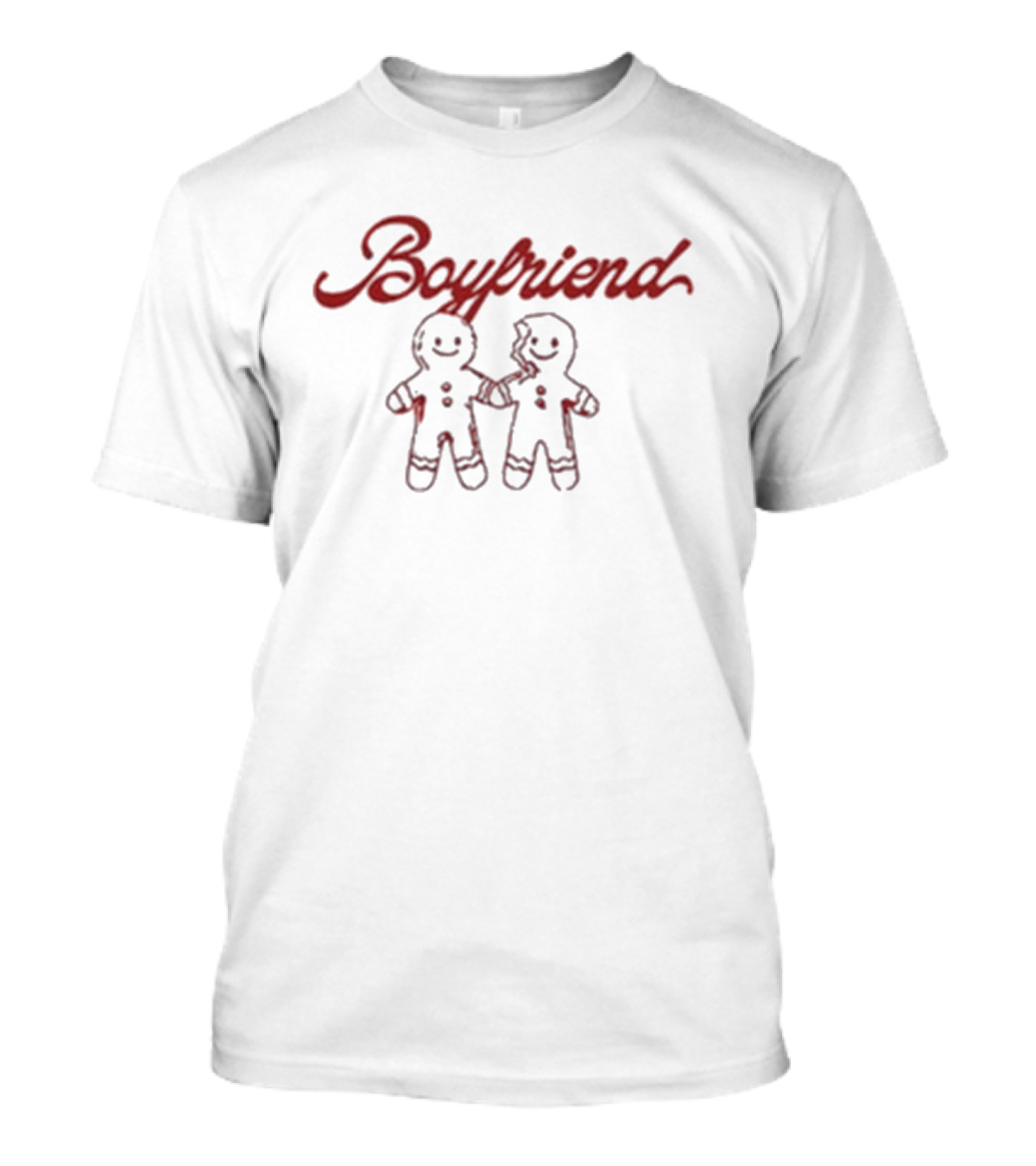 Selena Gomez Boyfriend Gingerbread Cookie Duo T-Shirt