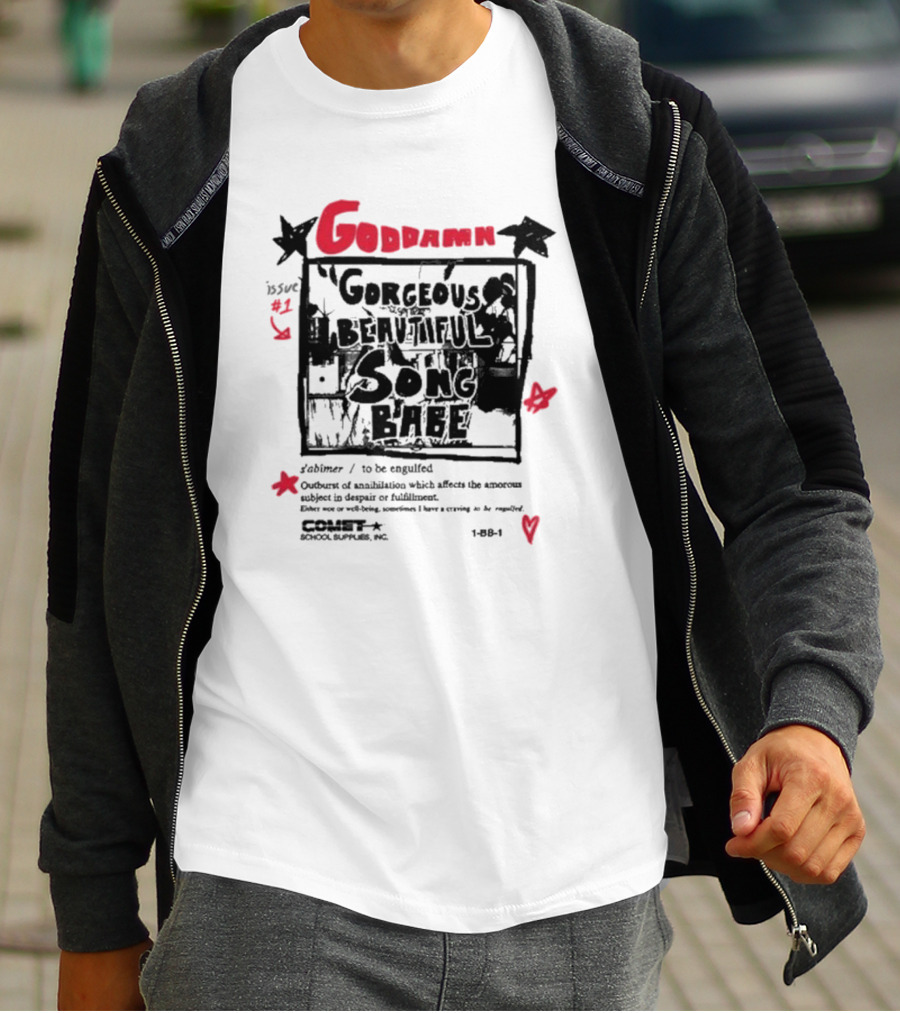 Yasi X Goddamn Gorgeous Beautiful Song Bae Issue #1 Night Gallery GGBS Colt School Supplies Inc T-Shirt