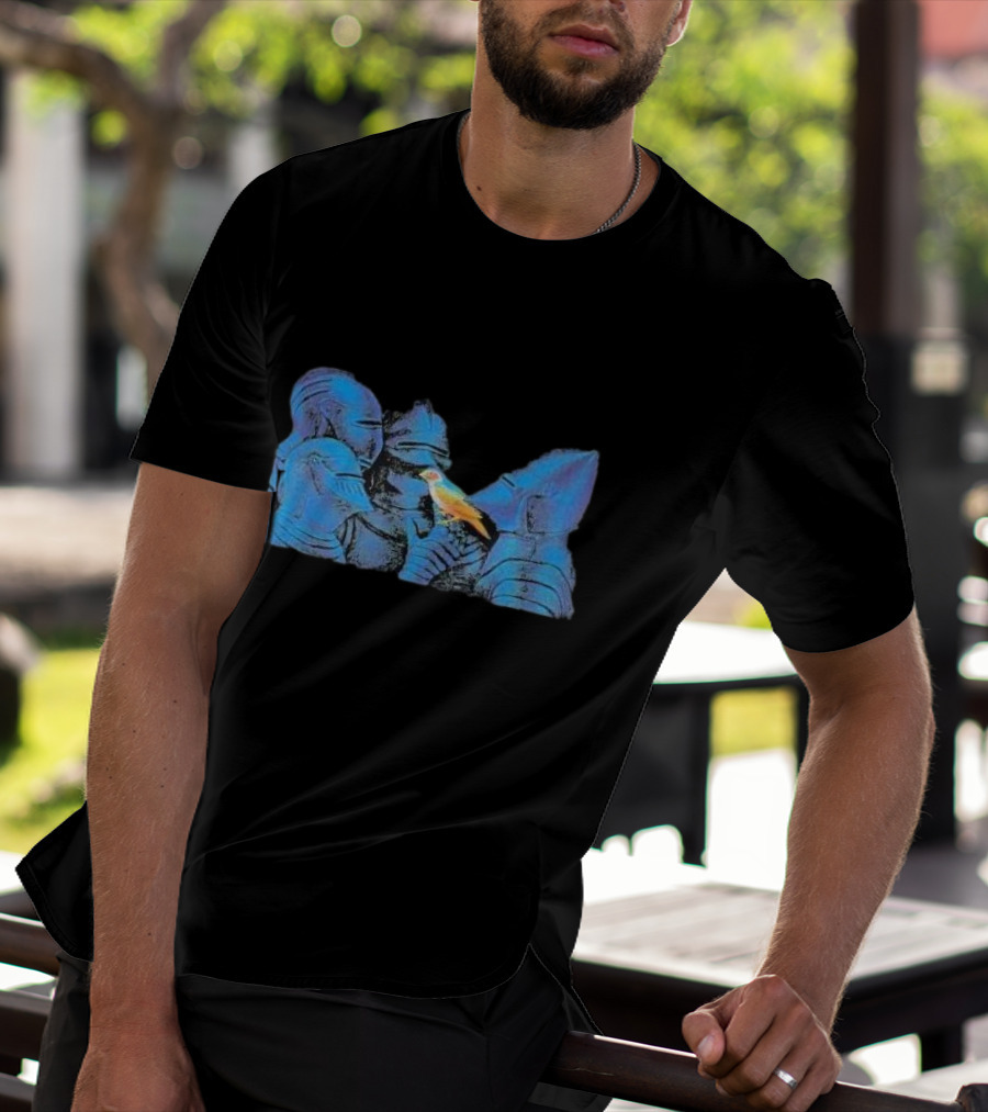 The Church To Be In Your Eyes The Blurred Crusade Knights Bird T-Shirt