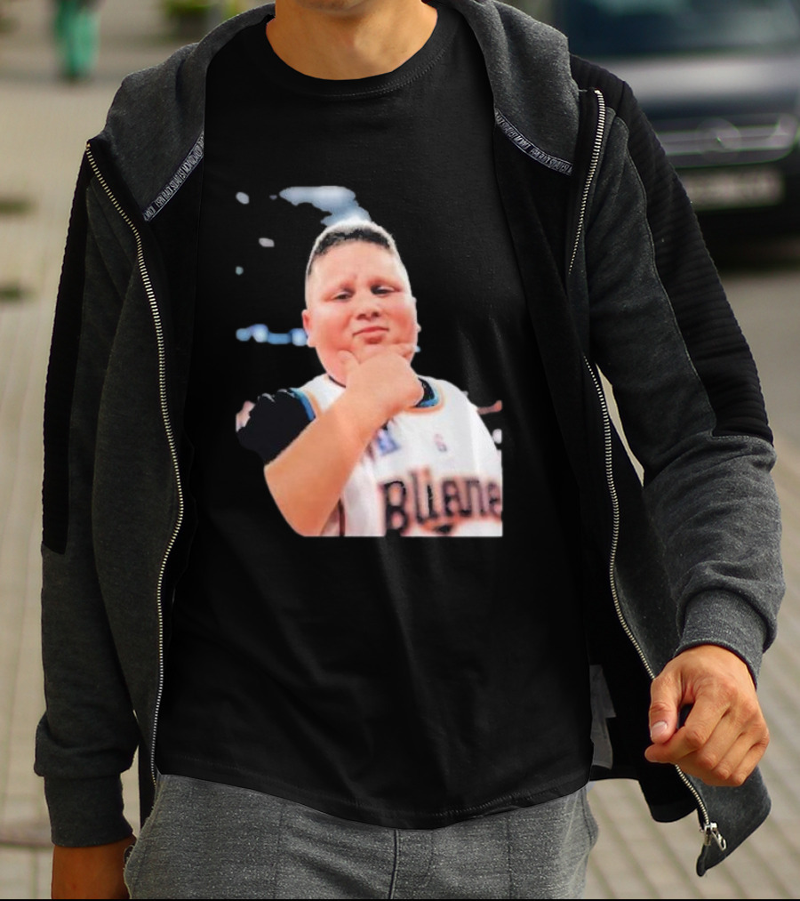 The Rizzler Blazers Confidence Meme Iconic NBA Jersey Humor T-Shirt