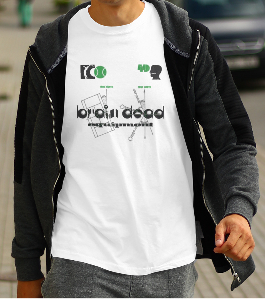Brain Dead Equipment True North 4D T-Shirt