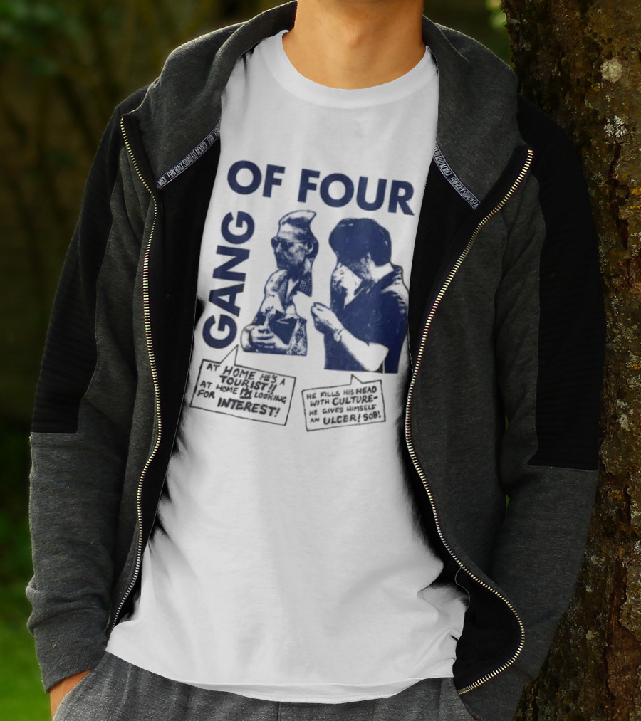 Gang Of Four At Home He’s A Tourist Culture Ulcer T-Shirt