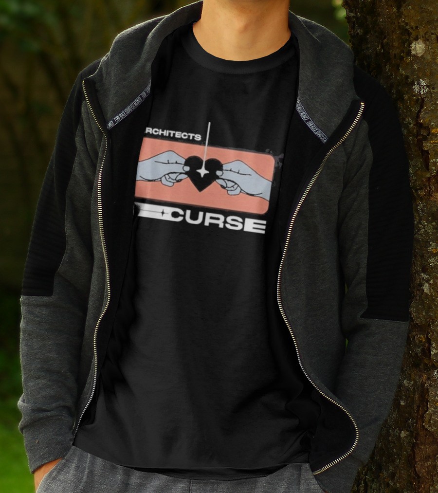 Architects Curse Heart Hands Black T-Shirt