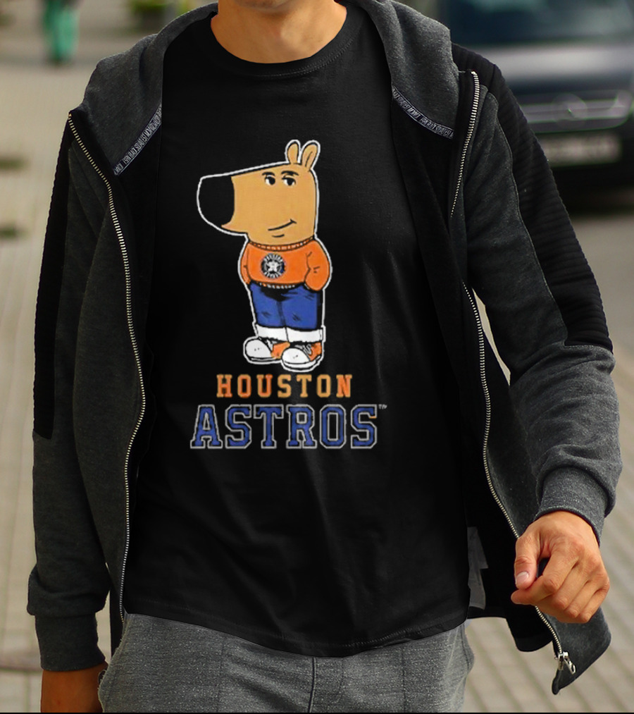 Just A Chill Guy With Houston Astros T-Shirt