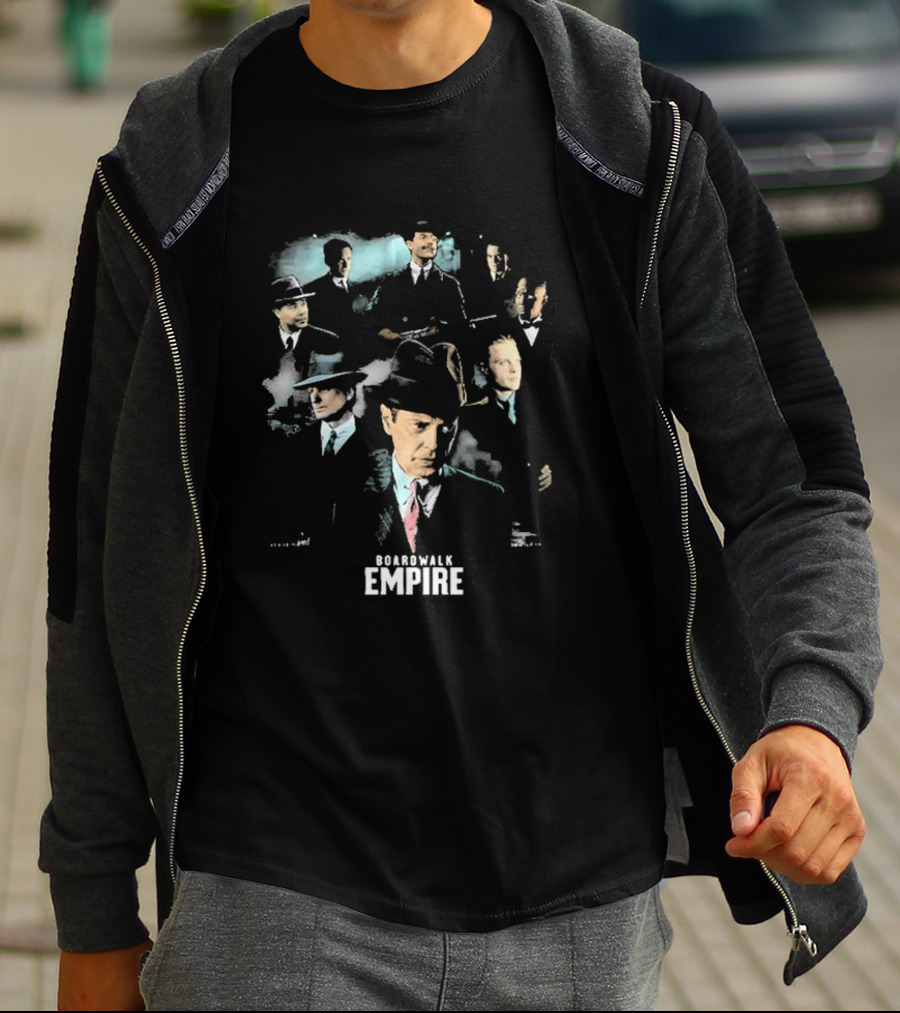 Boardwalk Empire Bootleg Series Characters Mafia Gangsters T-Shirt