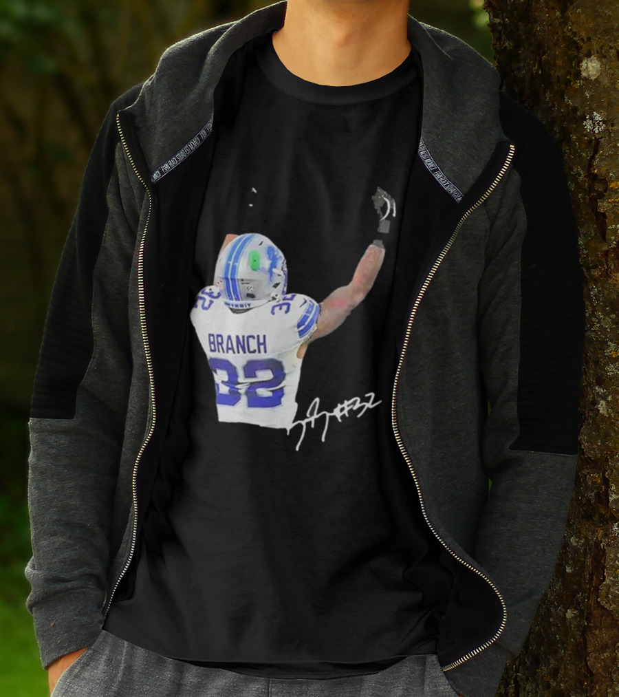 Lions Branch 32 Middle Finger Gesture T-Shirt