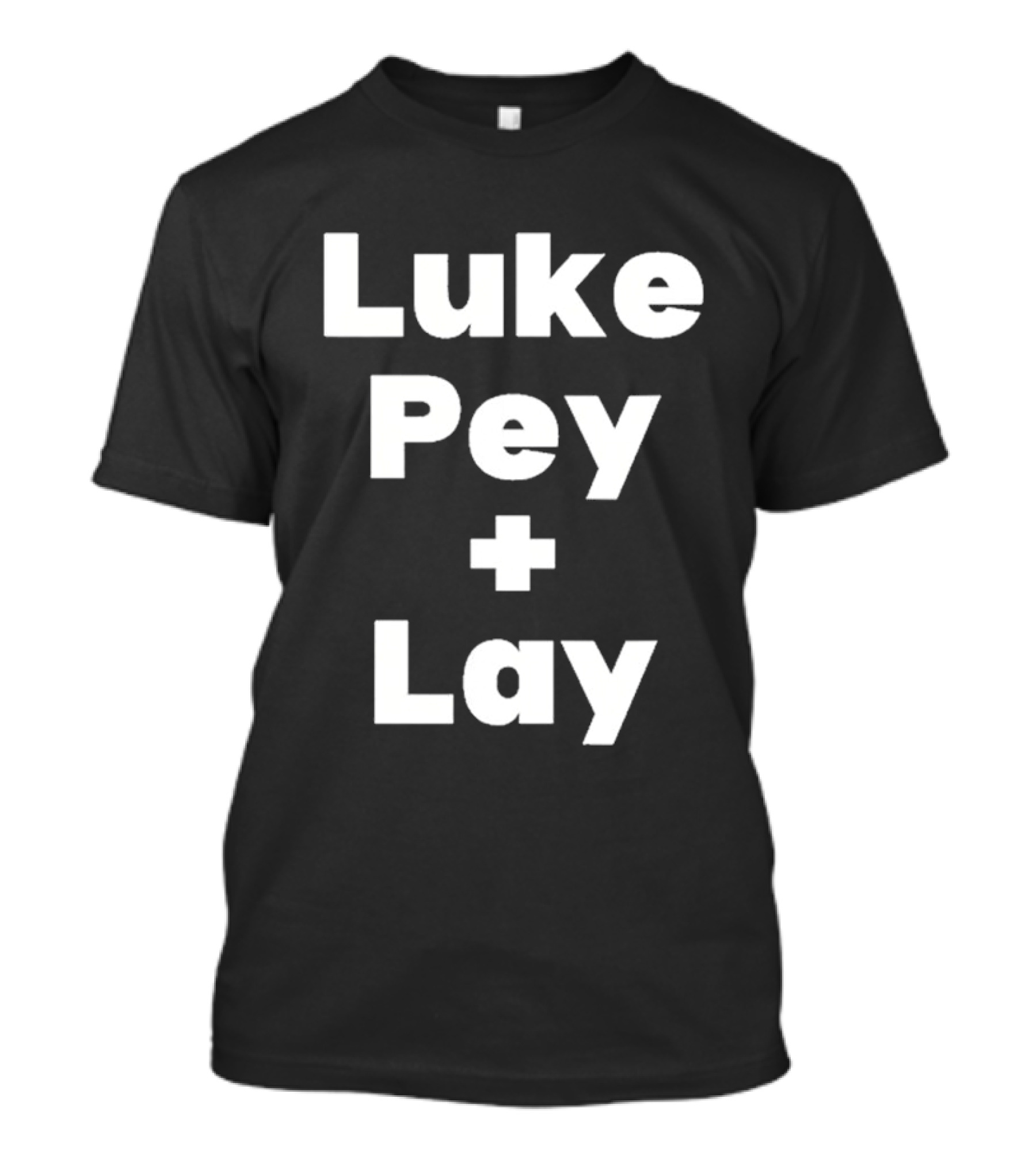 Luke Pey Plus Lay Text T-Shirt