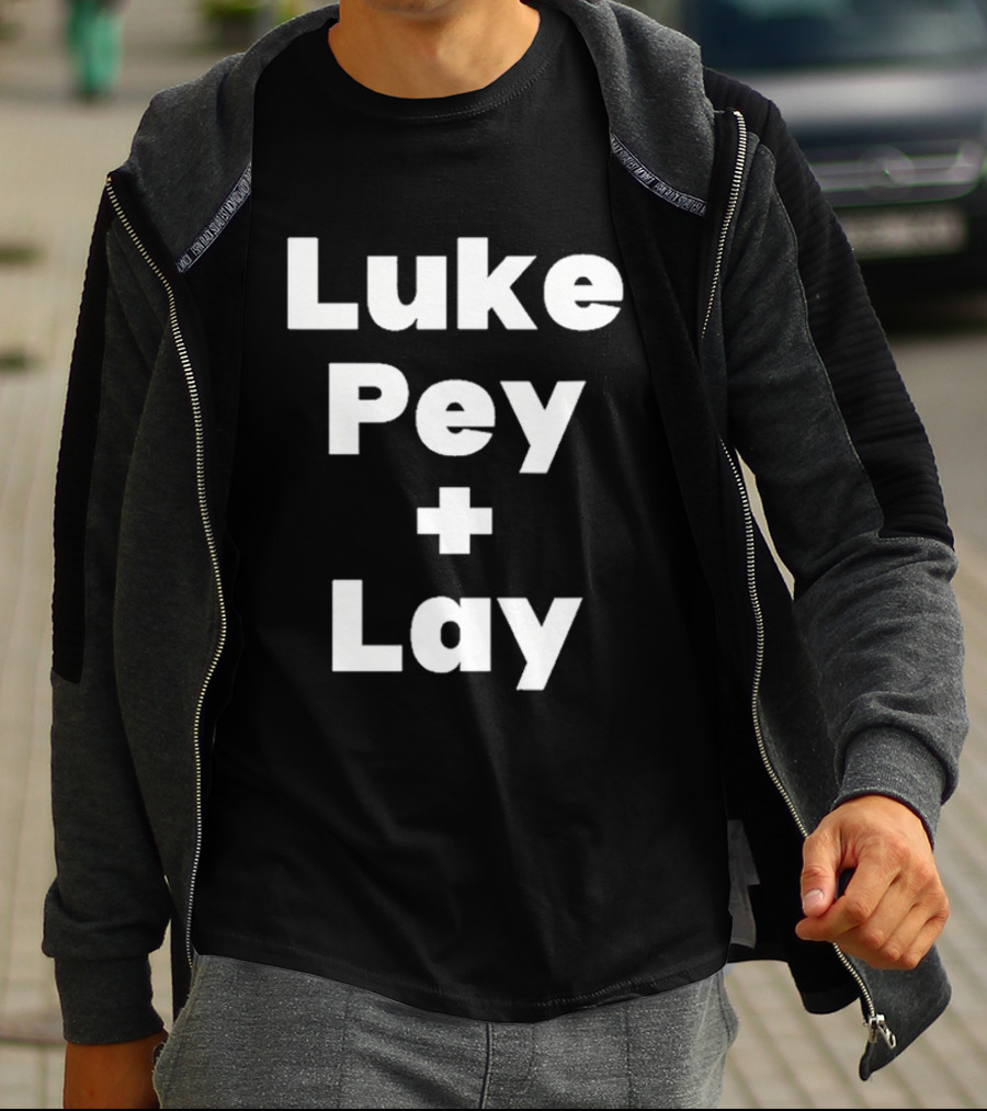 Luke Pey Plus Lay Text T-Shirt