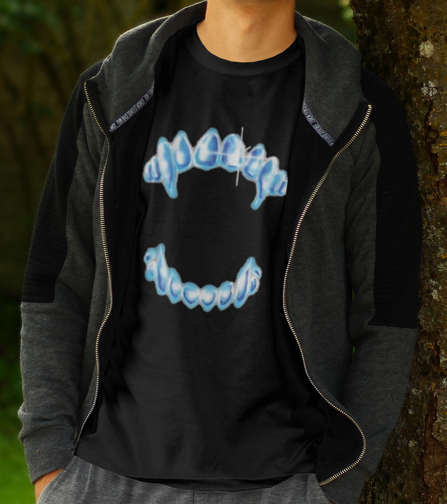 Dom Dolla Cave Fangs Blue Ice Grillz T-Shirt