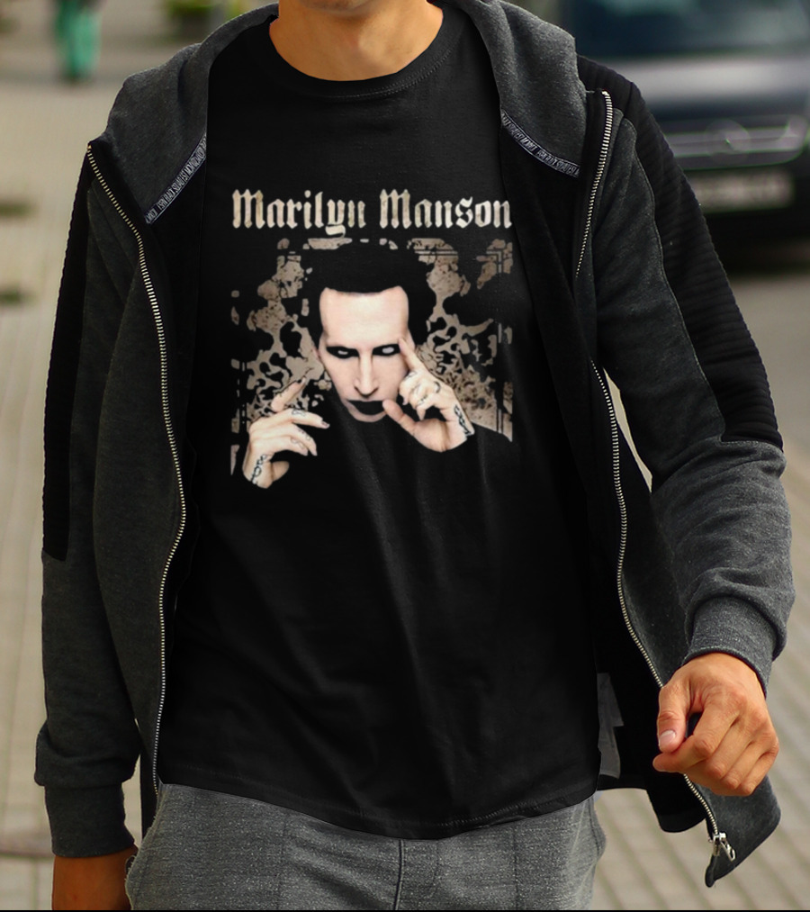Marilyn Manson Pointing Fingers Gothic T-Shirt