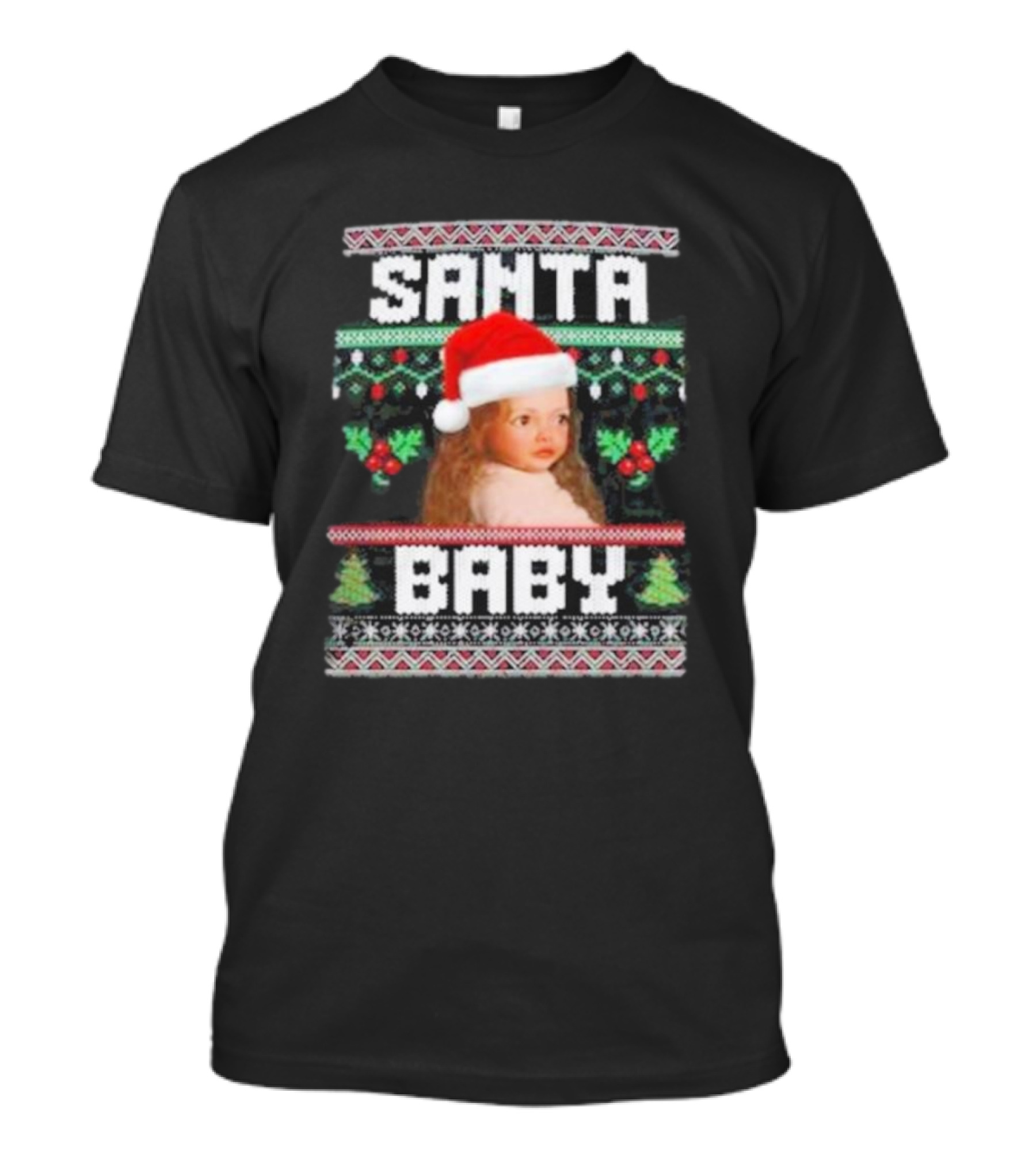 Santa Baby Renesmee Ugly Christmas T-Shirt