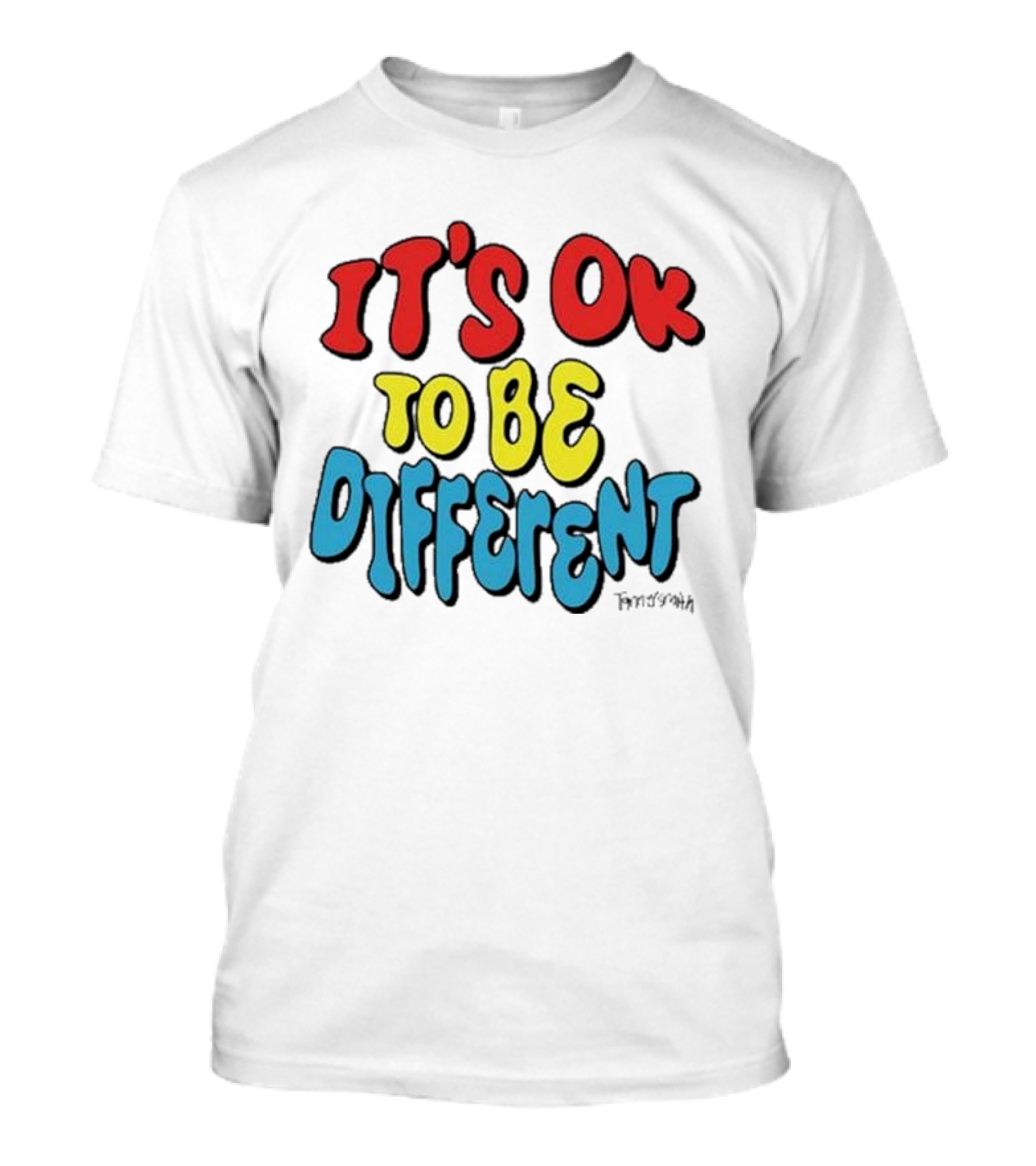 It’s Ok To Be Different By Finnysmth T-Shirt