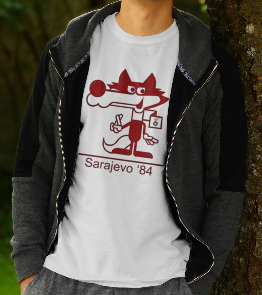 Vucko Sarajevo '84 Winter Olympics Mascot T-Shirt