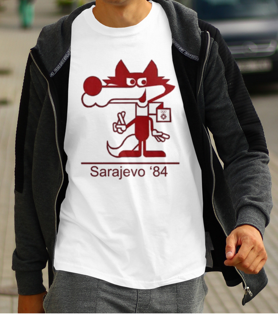 Vucko Sarajevo '84 Winter Olympics Mascot T-Shirt