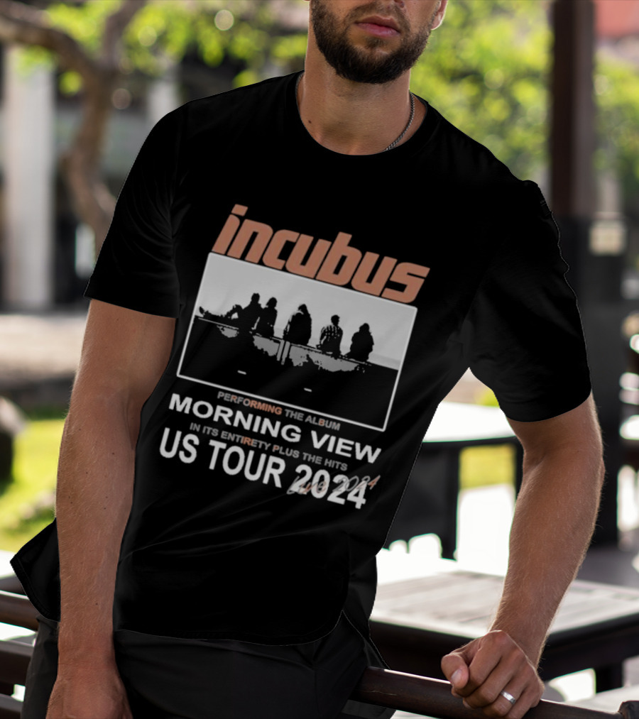 Incubus Performing Morning View Album In Its Entirety Plus The Hits US Tour T-Shirt