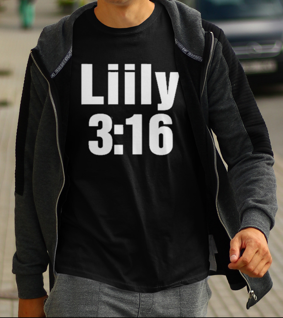 Liily 3 16 Wrestling T-Shirt