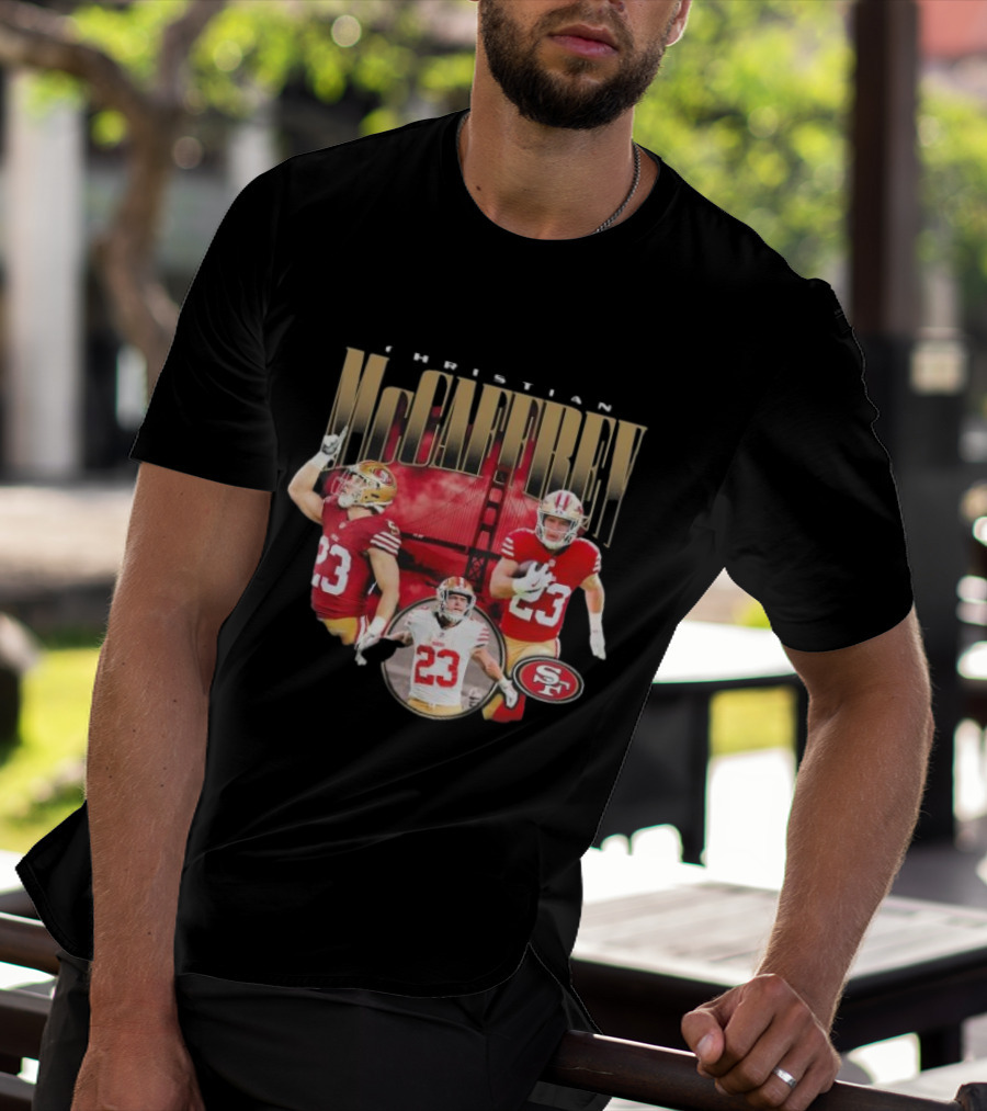 Christian McCaffrey San Francisco 49ers Iconic Performance 23 T-Shirt