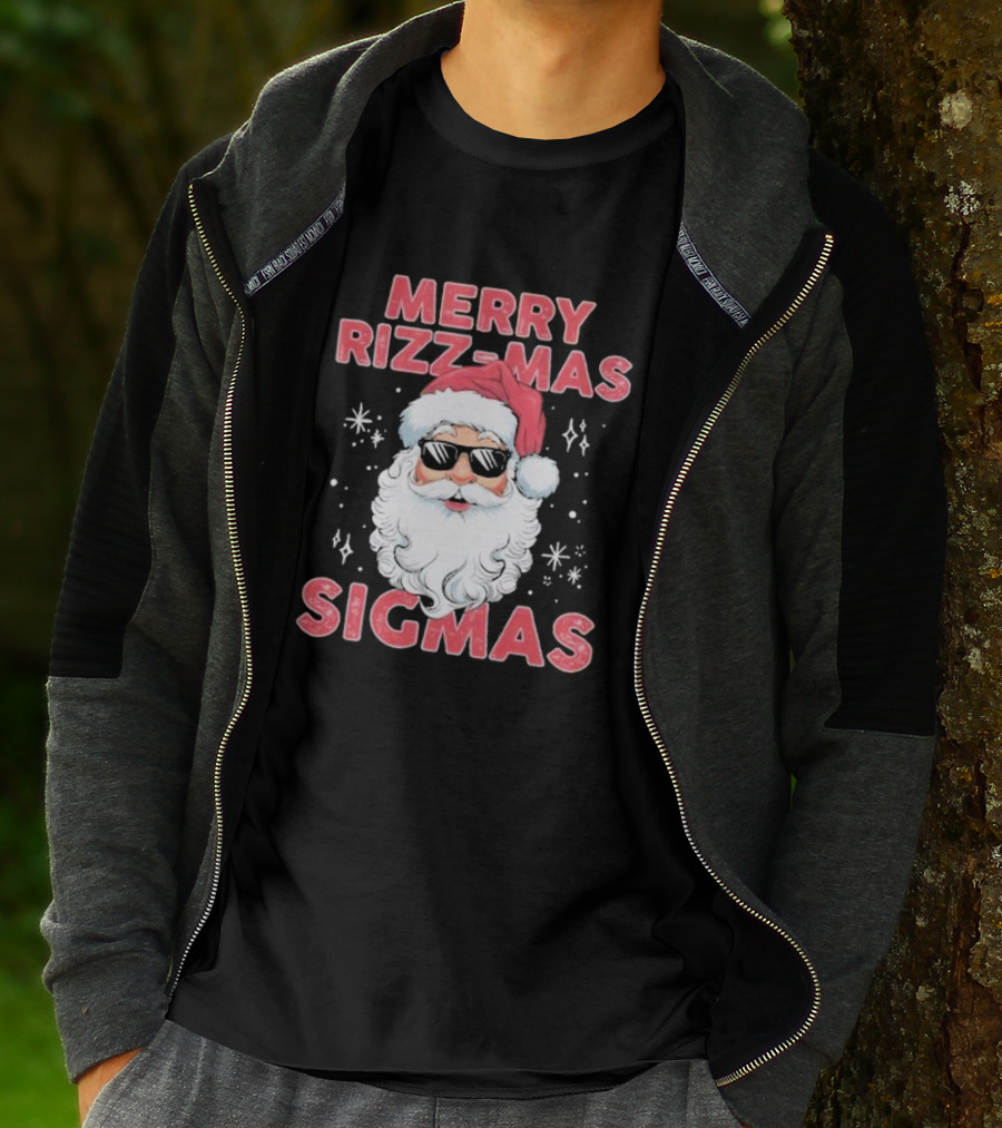 Merry Rizz-Mas Sigmas Santa Christmas T-Shirt