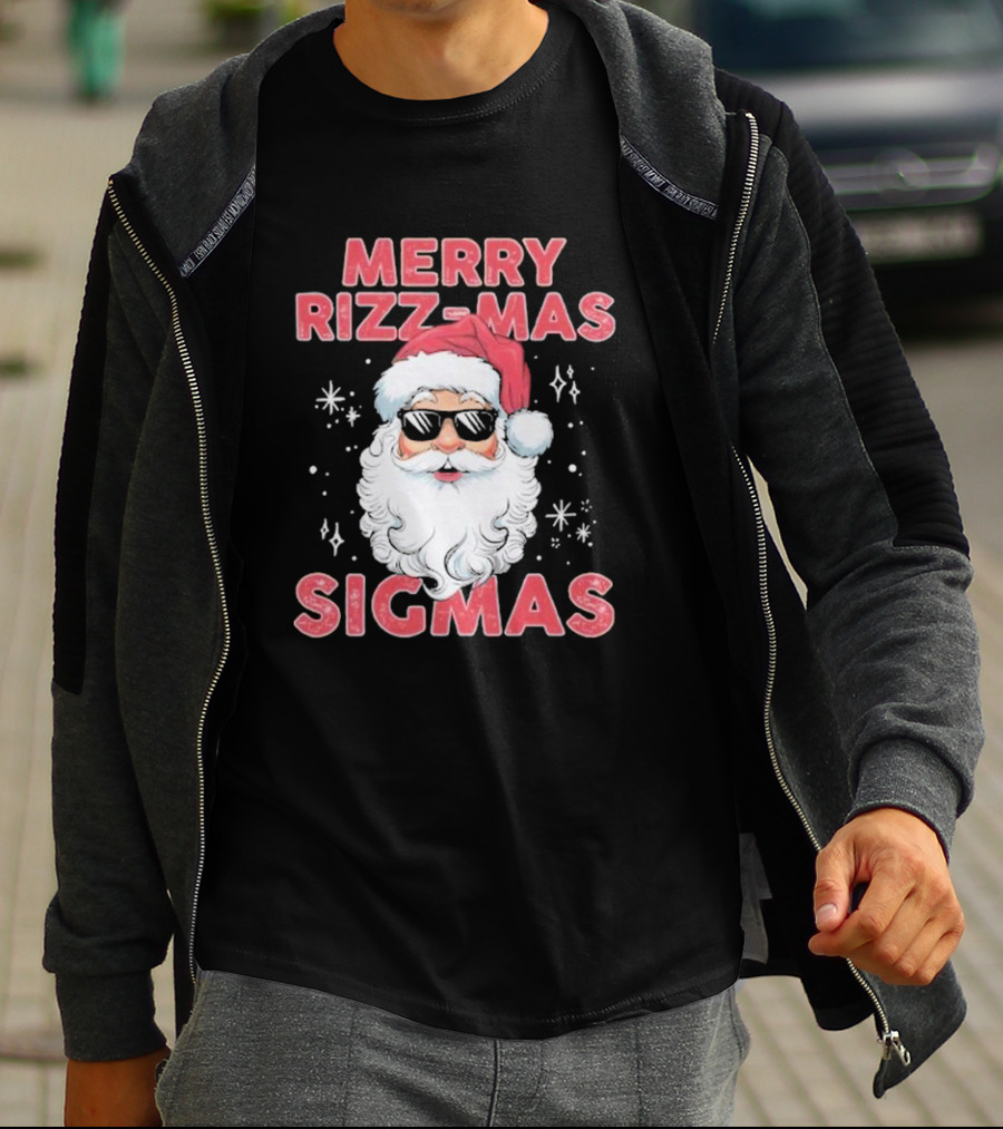 Merry Rizz-Mas Sigmas Santa Christmas T-Shirt