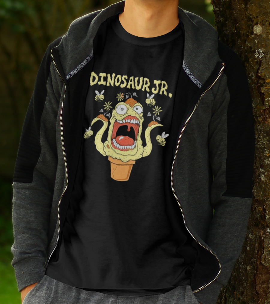 DINOSAUR JR Monster Plant With Bees T-Shirt