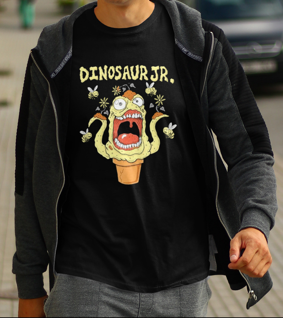 DINOSAUR JR Monster Plant With Bees T-Shirt