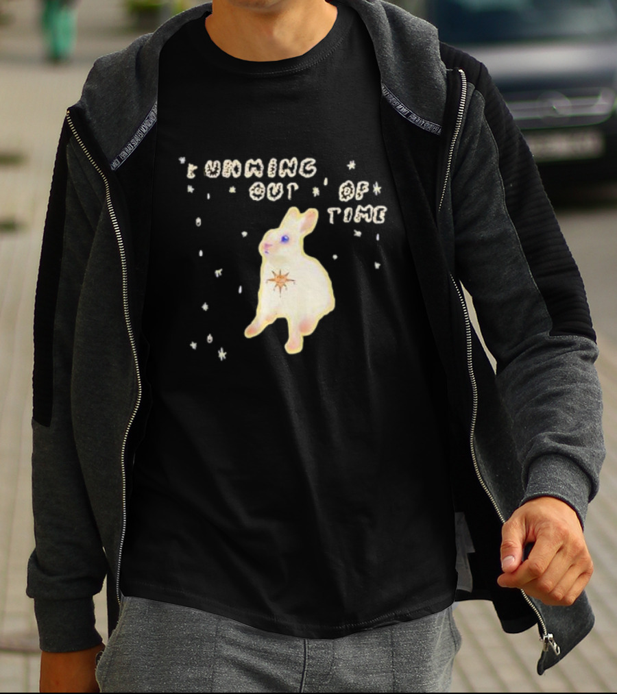 Paramore Running Out Of Time Bunny Star Map T-Shirt