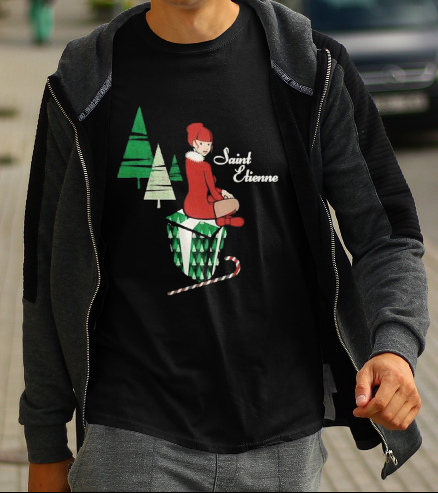 Saint Etienne A Glimpse Of Stocking Holiday T-Shirt