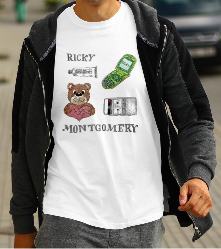 Ricky Montgomery Love Bear Phone And Paint Tube T-Shirt