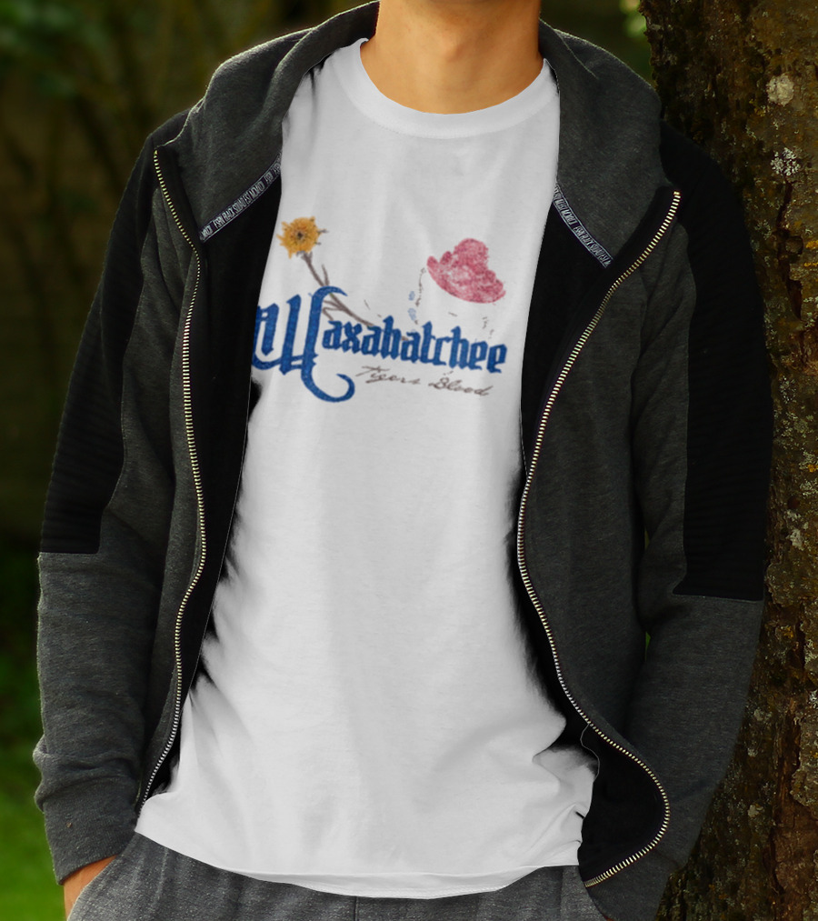 Waxahatchee Lifer Blood Illustrated Snow Cone Floral T-Shirt