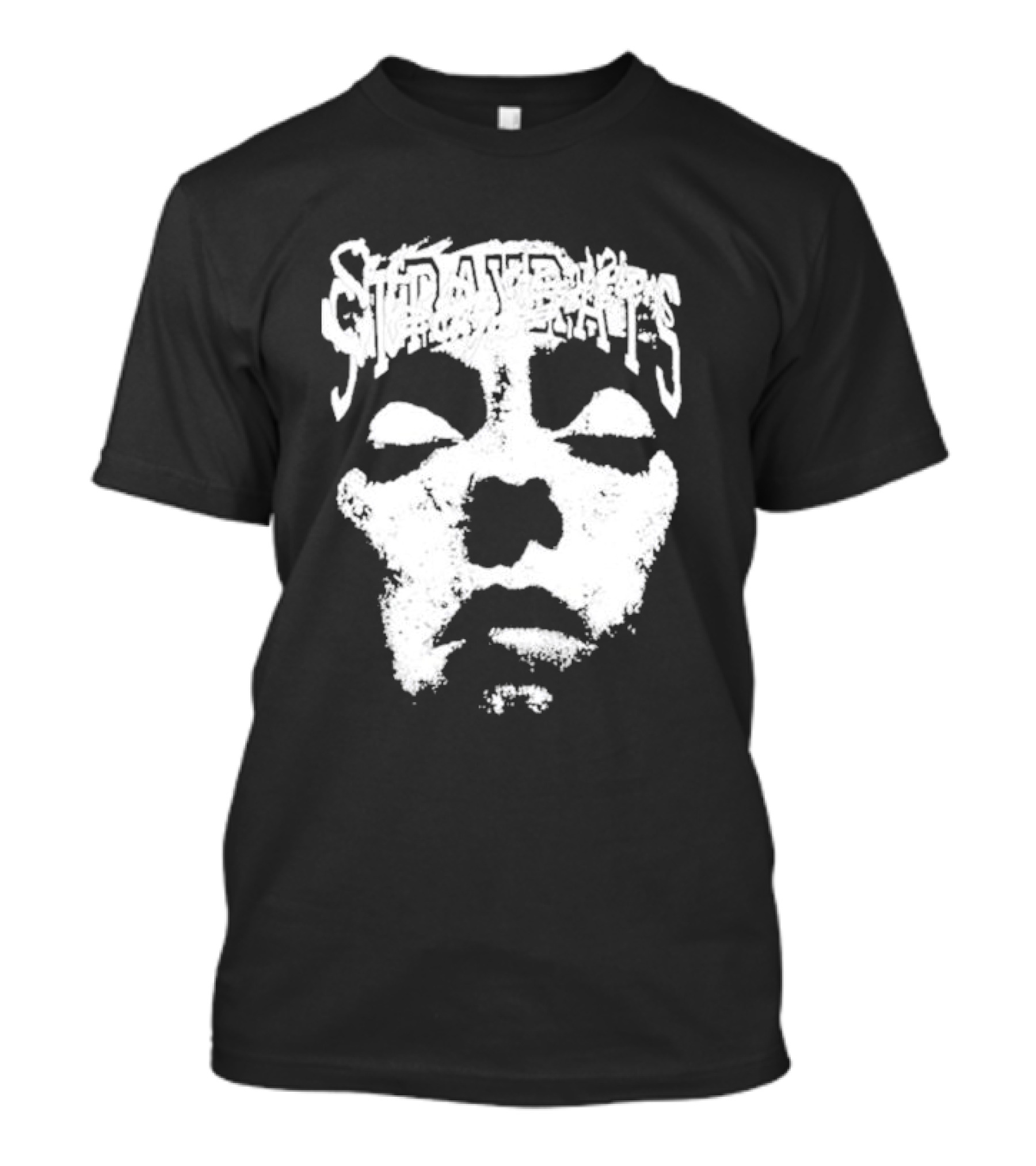 Stray Rats Face Monochrome T-Shirt