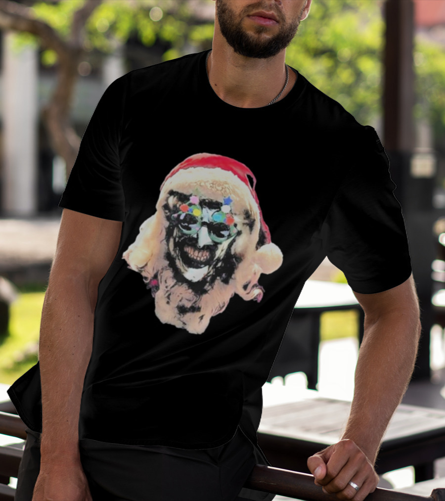 Terrifier 3 Xmas Santa Horror Clown T-Shirt