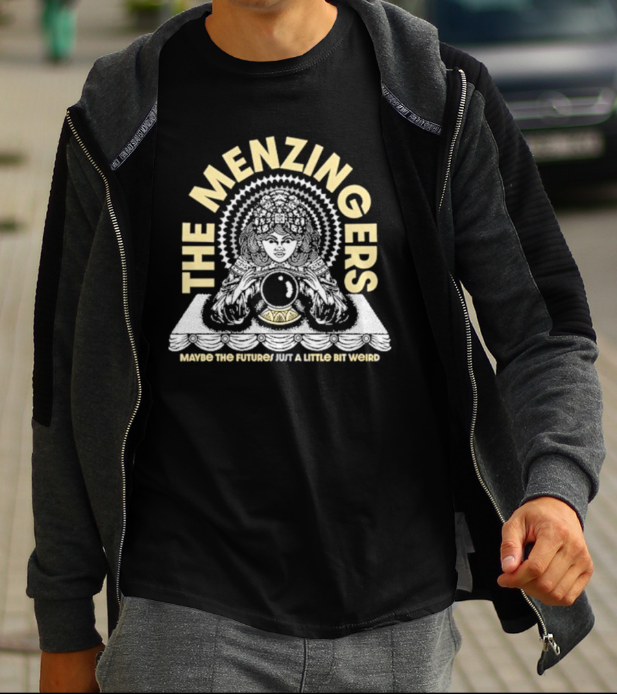 The Menzingers Maybe The Future's Just A Little Bit Weird Fortune Teller Crystal Ball T-Shirt