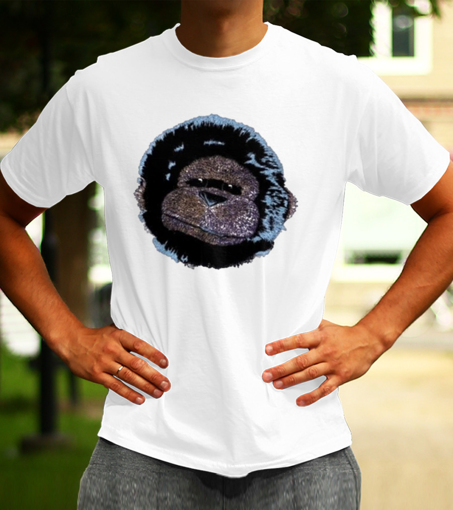 Christmas Dinosaur Jr Gorilla Head T-Shirt