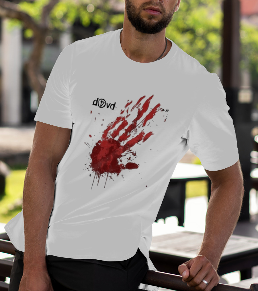 D4VD Blood Handprint Splatter T-Shirt