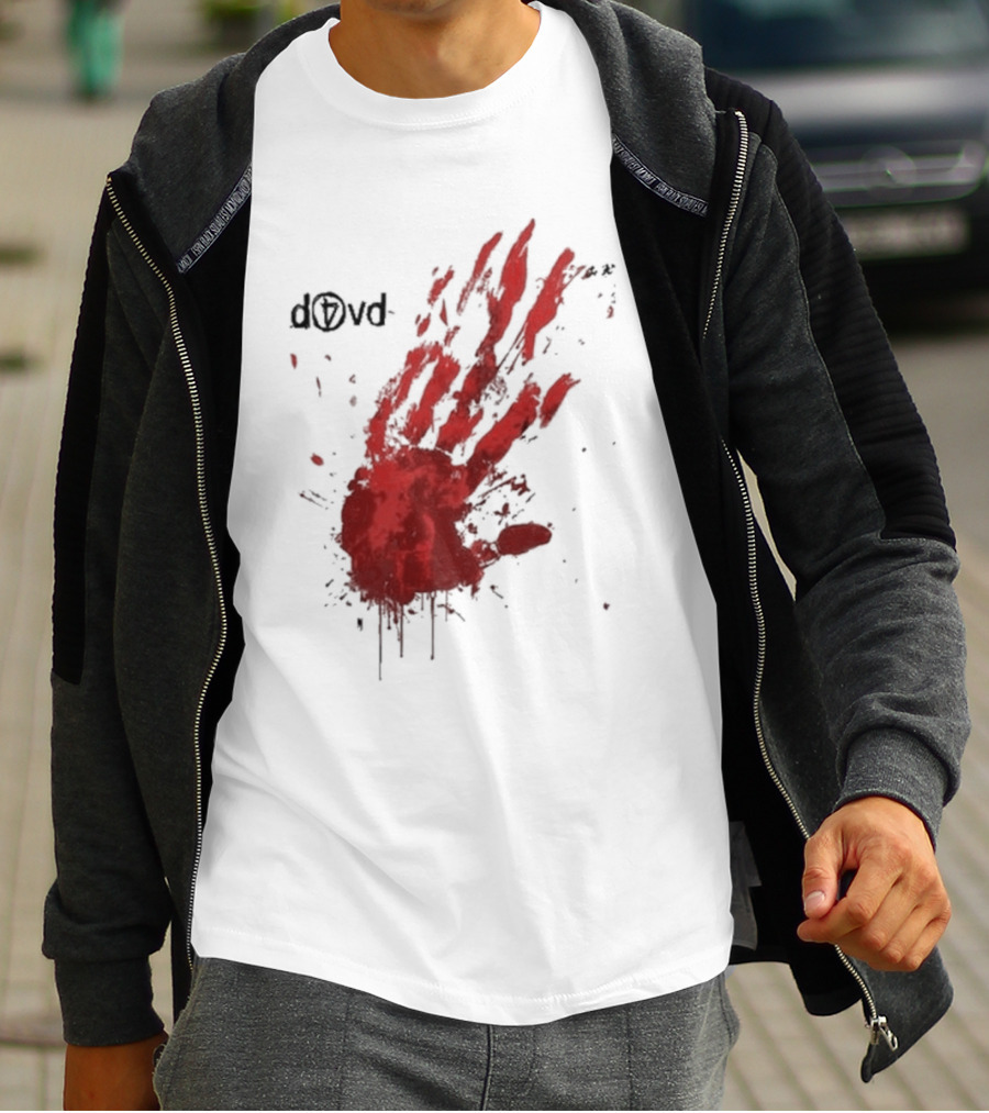 D4VD Blood Handprint Splatter T-Shirt