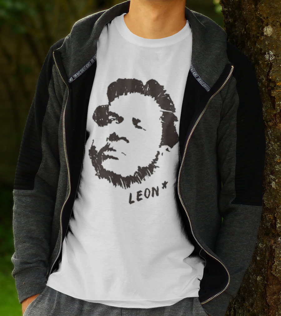 Leon Bridges Leon Sketch Face T-Shirt