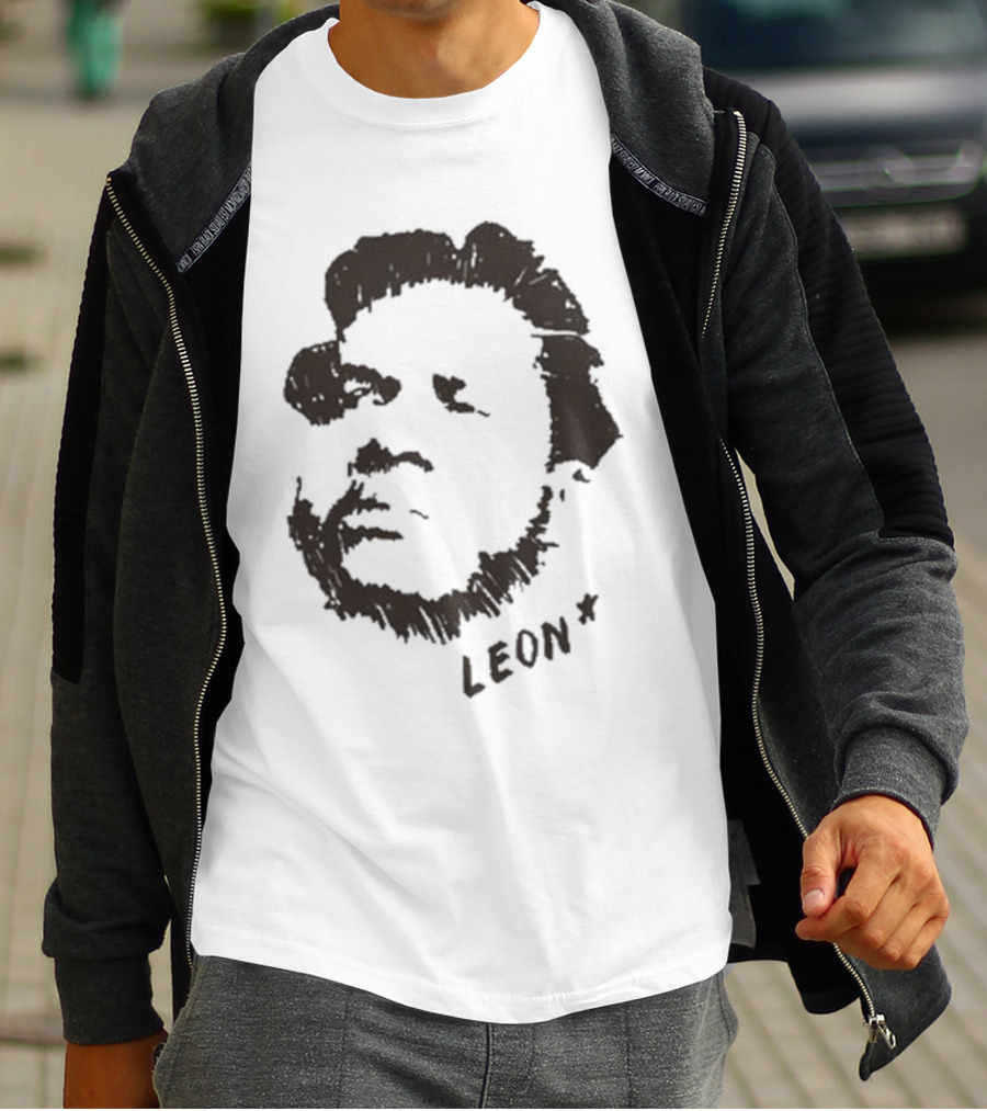 Leon Bridges Leon Sketch Face T-Shirt