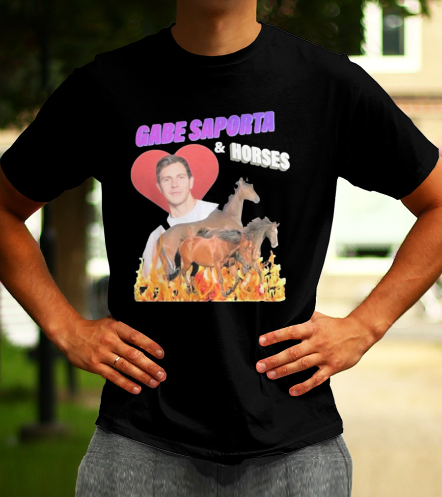 Gabe Saporta And Horses T-Shirt