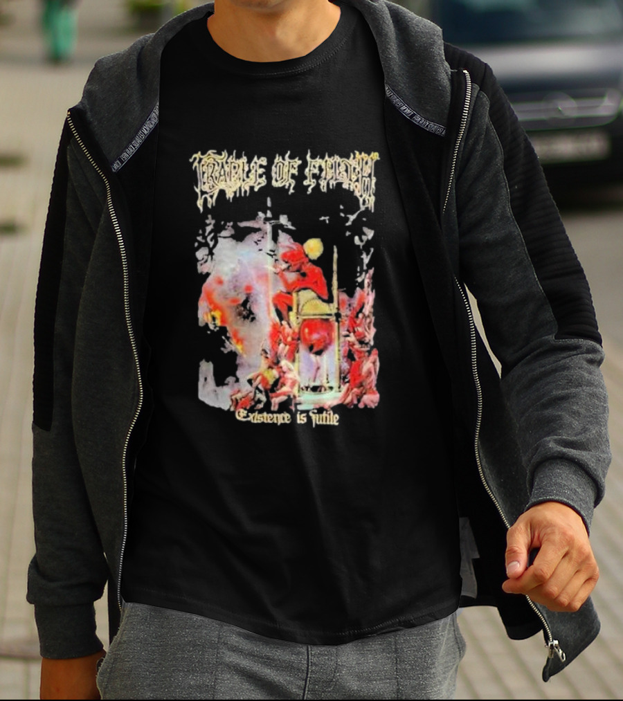 Cradle Of Filth Existence Is Futile Dark Gothic T-Shirt