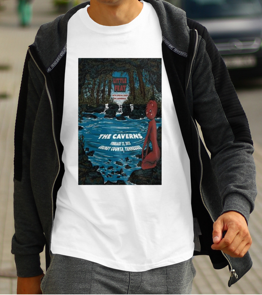 Little Feat February 22 2025 The Caverns With Special Guest Leftover Salmon Grundy County Tennessee T-Shirt