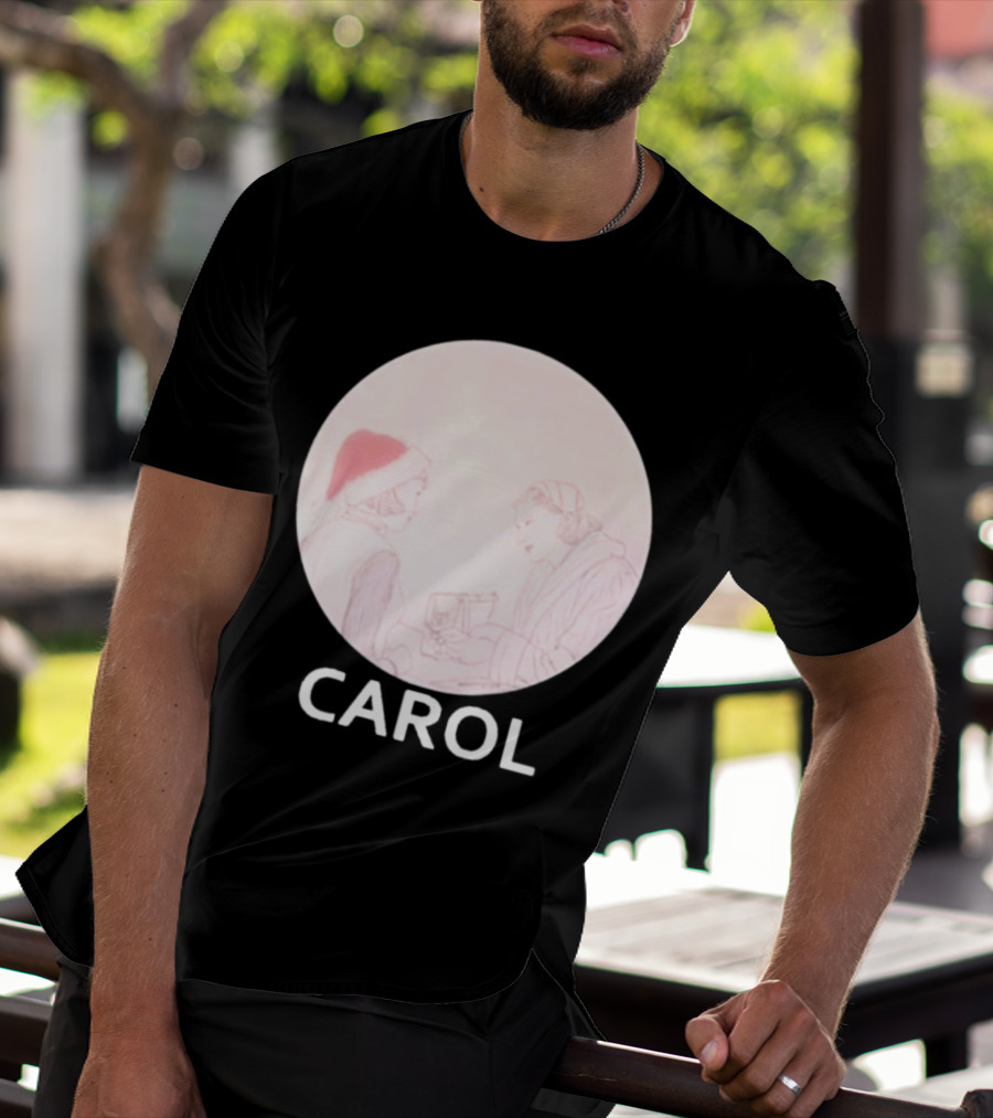 Ariana Grande Carol Christmas Santa Hat Version T-Shirt