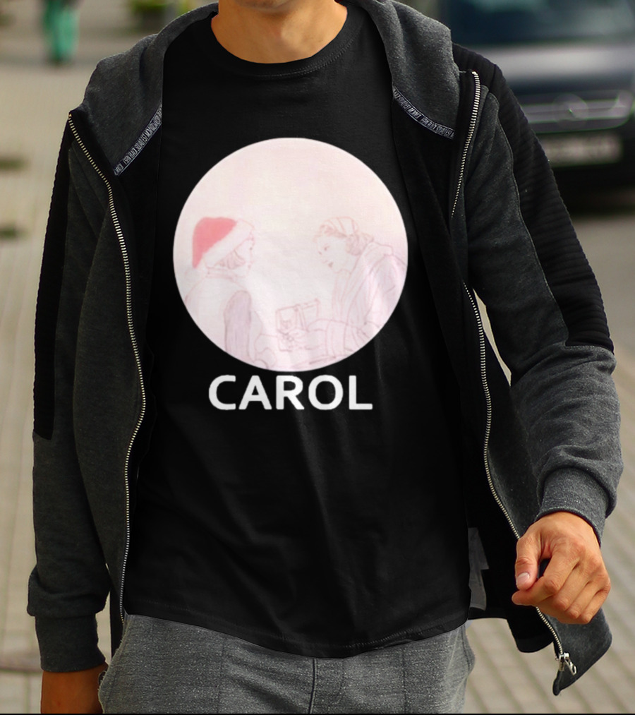 Ariana Grande Carol Christmas Santa Hat Version T-Shirt