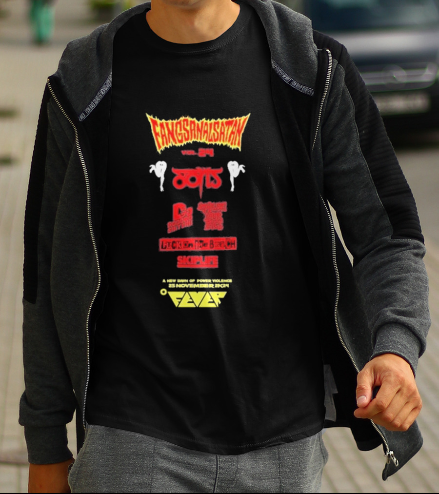 Fangsanalsatan Vol 24 Boris Heavy Rock Doooo DJ Scotch Egg Skiplife Fever November Riot T-Shirt