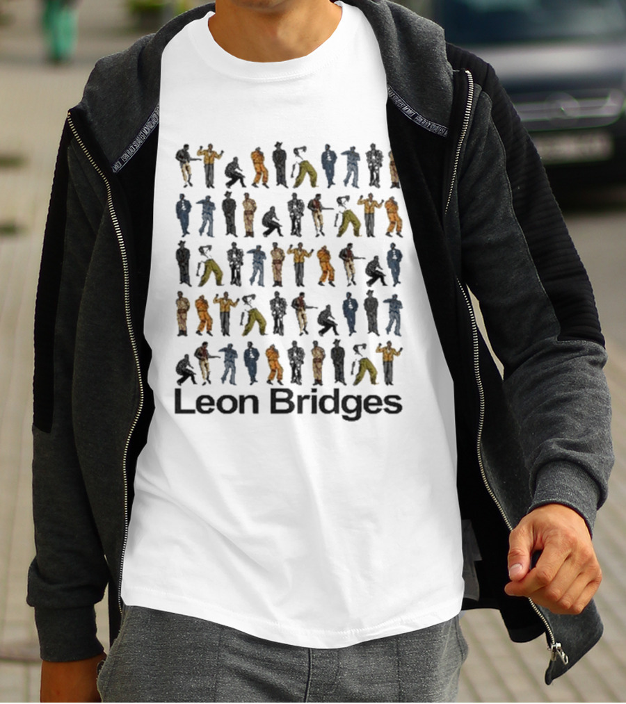 Leon Bridges Evolution Dance Figures T-Shirt