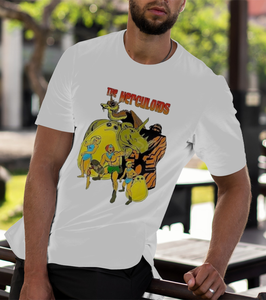 The Herculoids Classic Adventure Cartoon Characters T-Shirt