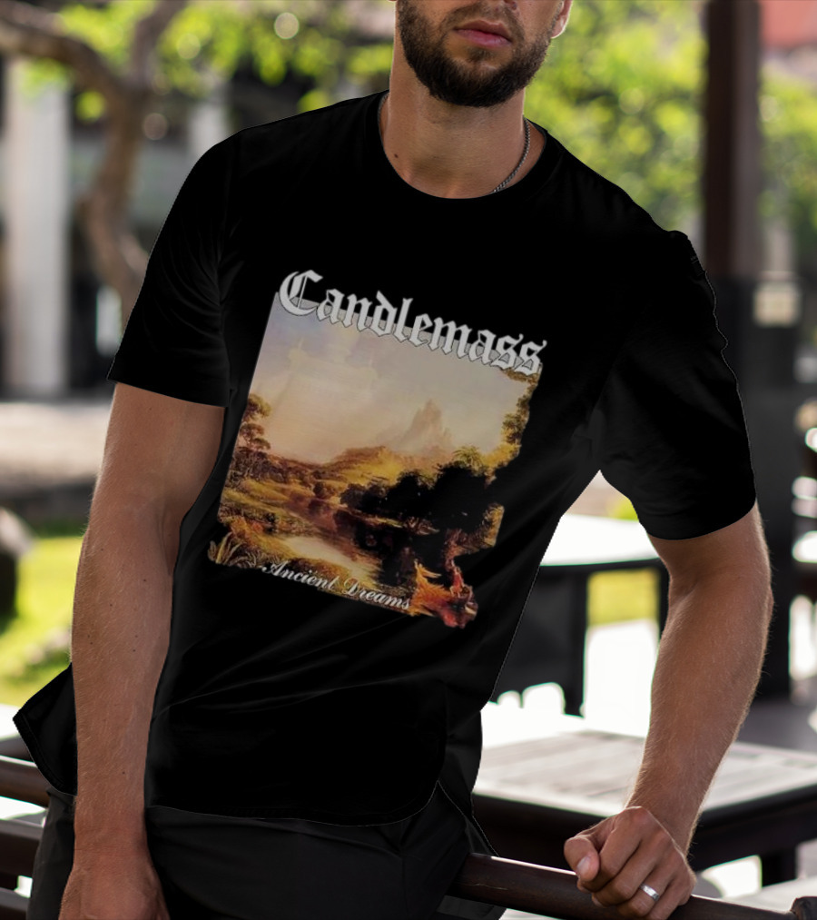 Candlemass Ancient Dreams Album Cover T-Shirt