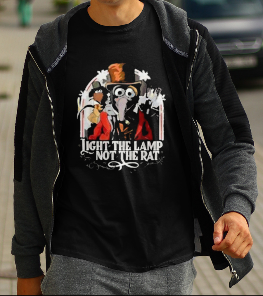 Light The Lamp Not The Rat The Muppet Christmas Carol Gonzo And Rizzo T-Shirt